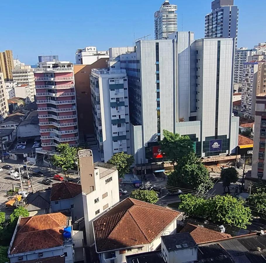 Апартаменты Flat No Gonzaga Com Estacionamento Incluso Сантос Экстерьер фото